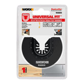 WORX WA5010 Çok Amaçlı Raspalama Makinası İçin 80mm 180˚ Metal, Ahşap, Fiberglas, PVC Universal Kesme Bıçağ - Onivias